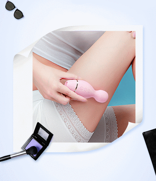 乐意 震动棒女用処自慰器舌舔吮吸隂器刺激私处高潮防水静音充电萌萌