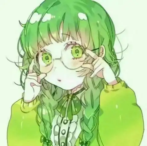 绿色头像可爱