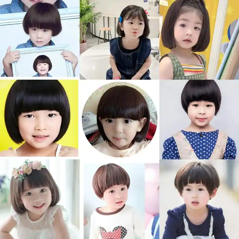 儿童发型 #短发发型 #女宝发型短发教 - 抖音