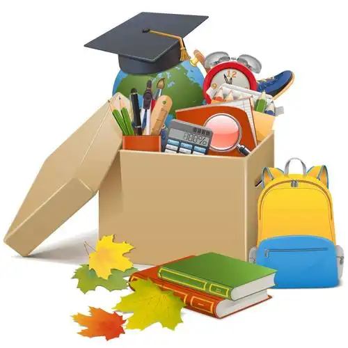 矢量收拾好的杂物图标插图