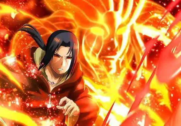 动画和漫画中均未出现的须佐能乎,鼬开启完全体,富岳显真正实力_宇智