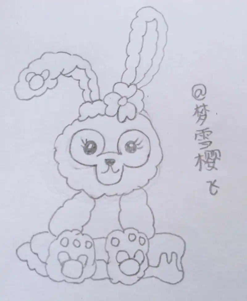 星黛露简笔画