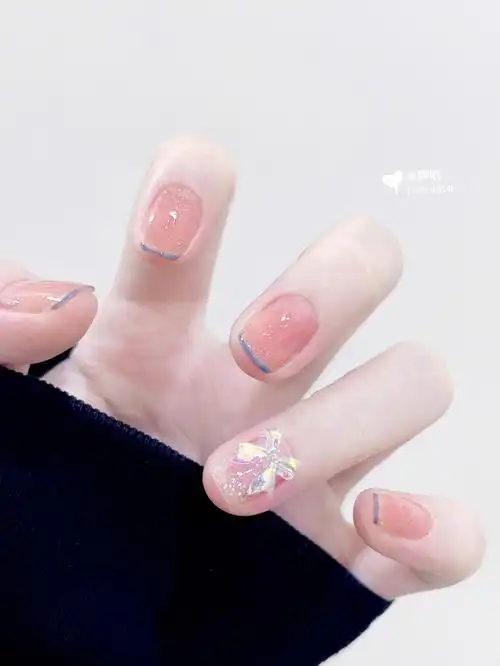 分享这个春夏本命少女夏日小清新美甲