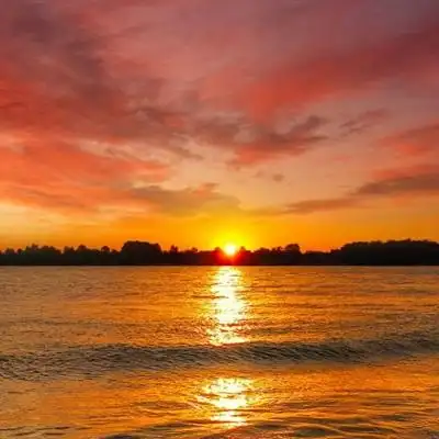 海边晚霞唯美头像图片高清唯美心旷神怡