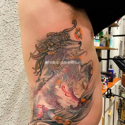 白泽_纹身吧社区 - 纹身大咖