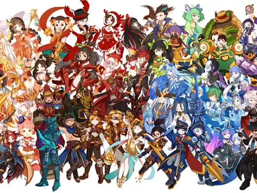 王者荣耀全家福