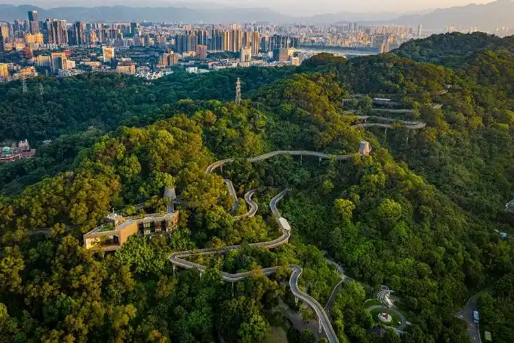 福州左海公园-金牛山城市森林步道及景观工程)