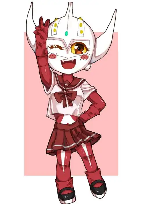 几个大月前画的泰罗jk,本来是-warmth