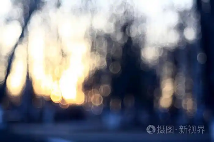 模糊的风景背景