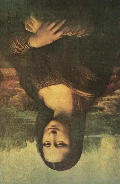 蒙娜丽莎画像背后的秘密 画像倒过来看为什么像猩猩