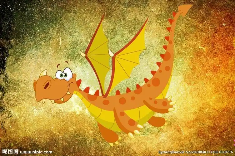 卡通龙图片