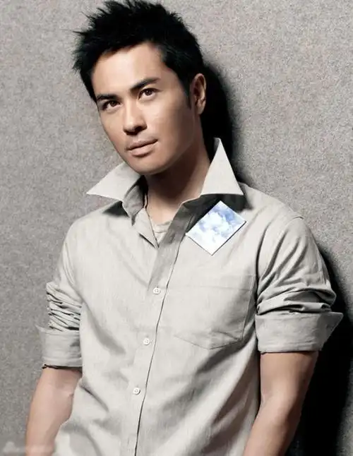 郑嘉颖,深情的眼神融化了我