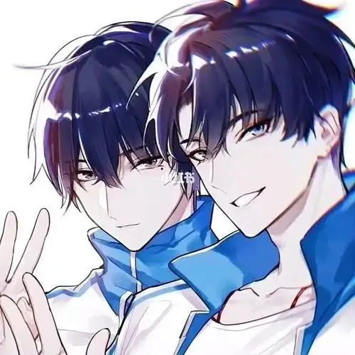 兄弟头像卡通一人一张