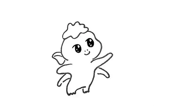 胡巴怎么画_简笔画教程_简笔画大全