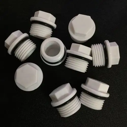 4分ppr塑料牙塞20 外牙堵头水管ppr水管管件丝堵胶堵头