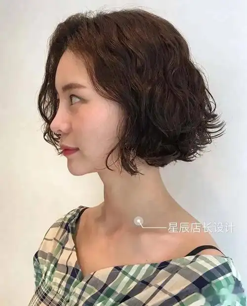 减龄短发烫好打理懒人首选