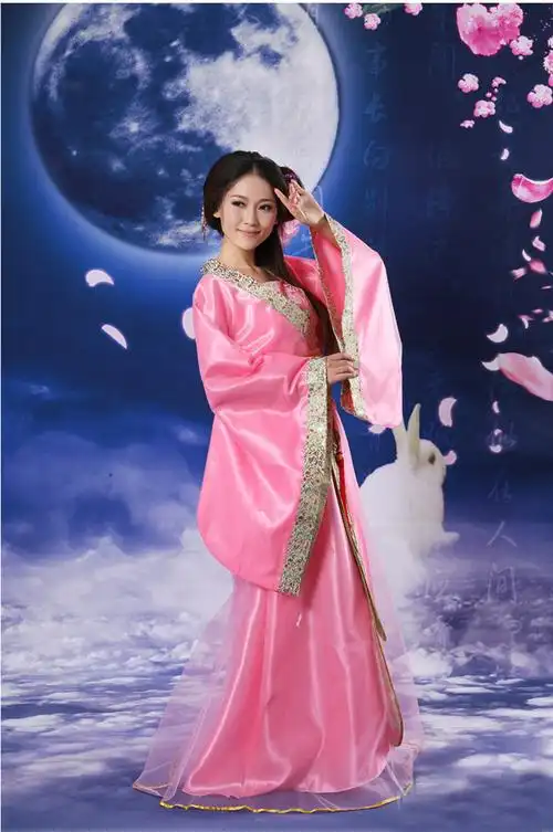 包邮新款古装仙女汉服襦裙曲唐装贵妃服饰成人民族服装