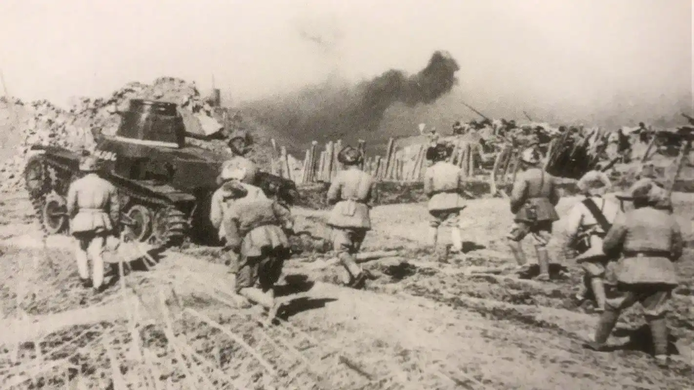 罕见彩色照片三解放战争时期的解放军似乎是苏联记者拍摄的