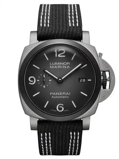 沛纳海pam01122佛罗伦萨风格黑色时尚潜水表-n厂手表官网