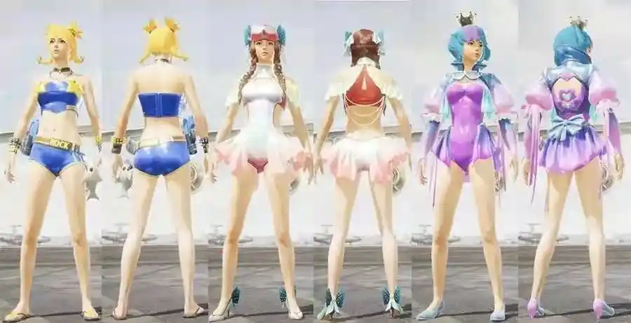 和平精英摆脱小裙子后才最美?海洋军需备受期待,每一款都很完美