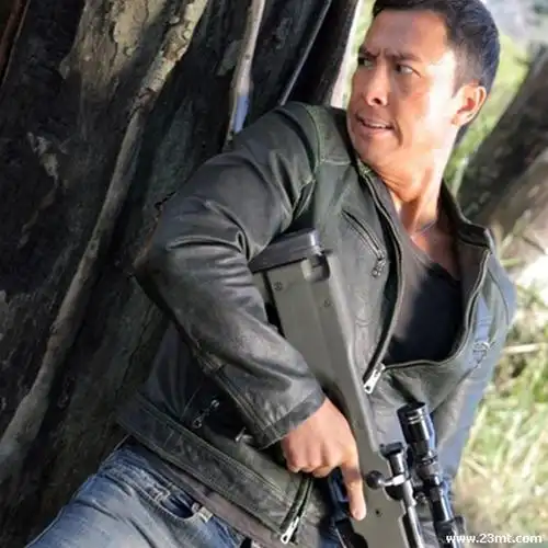 甄子丹明星同款外套真皮皮衣男士头层牛皮机车服夹克修身立领外套