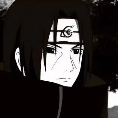 宇智波鼬血轮眼半脸头像 宇智波鼬丧头像图片大全_qq动漫人物_找个性