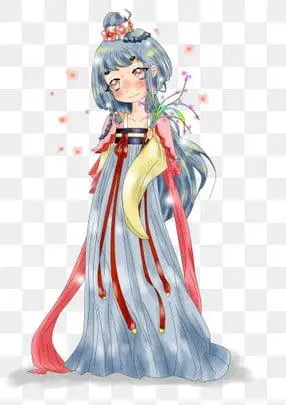 动漫 手绘 厚涂 古风 免费png和psd图片素材