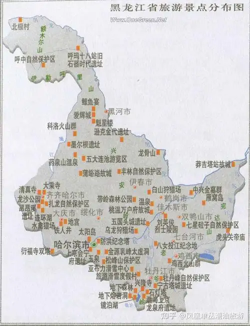 中国最美旅游景点高清地图(汇聚3000多个景点,可下载收藏 . .