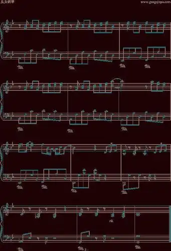 周杰伦  爱情悬崖>>的钢琴谱