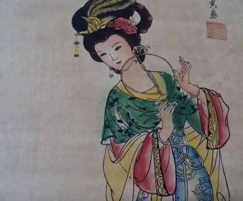 三国美女貂蝉到底有多美?看唐伯虎的貂蝉你就懂了!网友:真漂亮