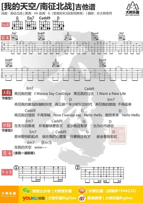 搜索关于 我的天空