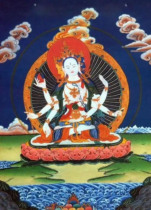 最后一位,是西方教二教主-准提道人.