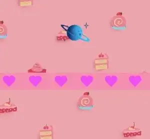 粉色星球少女心朋友圈封面