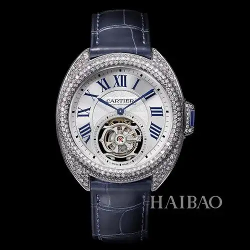 卡地亚 (cartier) cle de cartier系列浮动式陀飞轮腕表