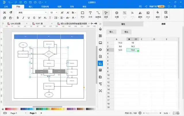 泳道图怎么画?分享快速绘制泳道图的方法