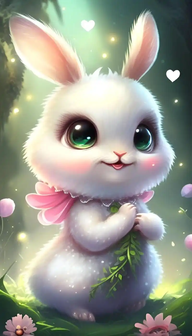 超级萌宠小兔子.#ai绘画#创作灵感#可爱小动物绘画教程 # - 抖音