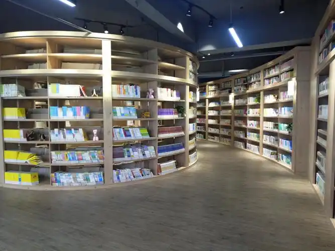 图书馆定制图书馆装修效果图书架定制书架定制厂家