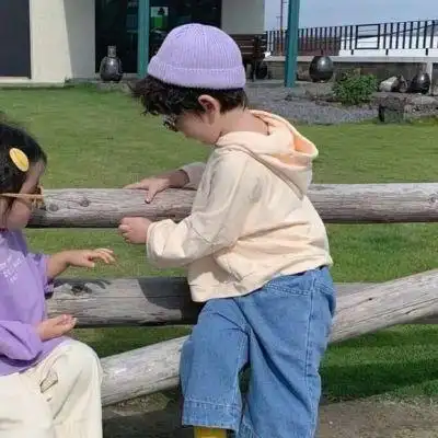 十一·萌娃真人情头_情侣头像_我要个性网