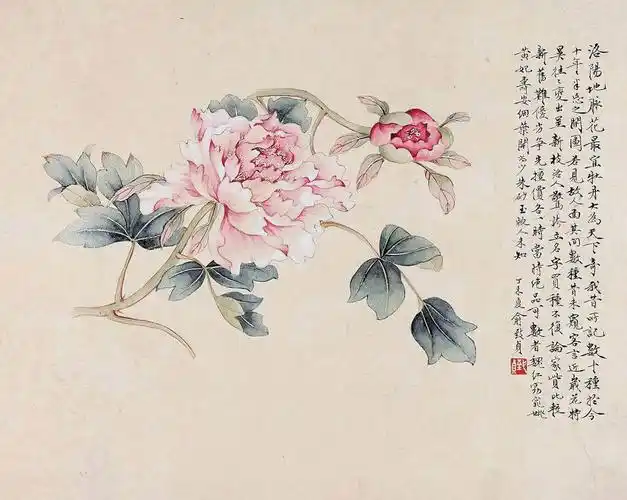 俞致贞工笔花鸟(一) - 美篇