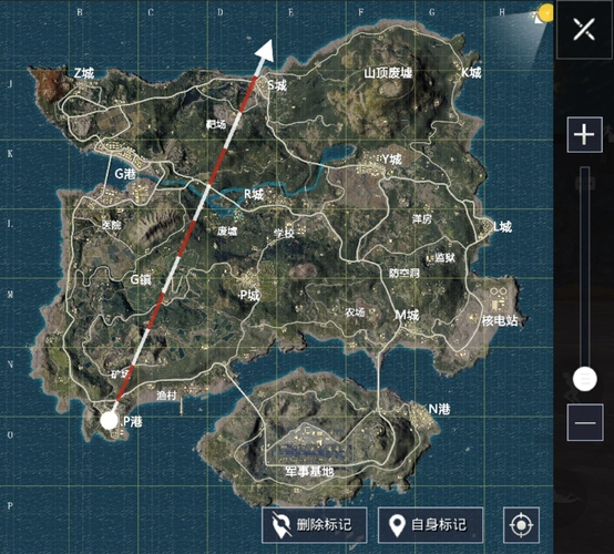 刺激战场海岛地图r城前期打法解析