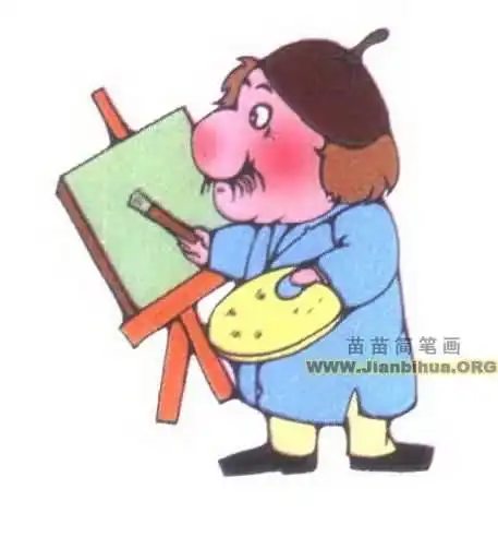 幼儿园我是小画家简笔画