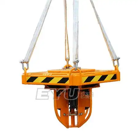 ty4行车爪四化工桶起吊夹吊车吊装堆垛卸桶工具油桶夹具夹桶器