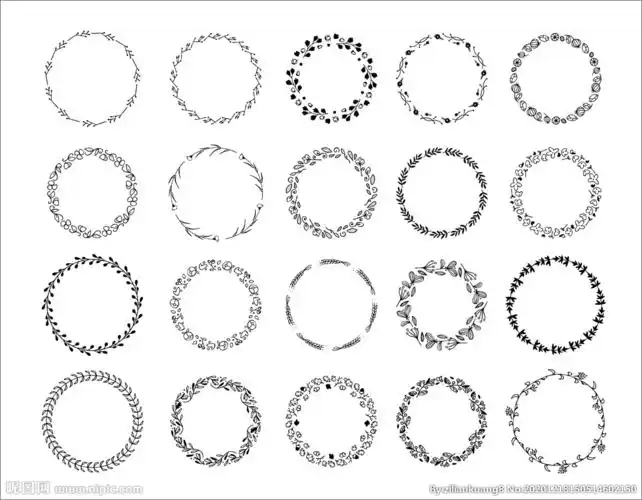 logo边框矢量设计图__花边花纹_底纹边框_设计图库_昵图网nipic.com