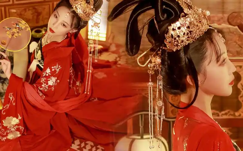 八丨梳最高的髻,做最靓的新娘 - 古风发型教程