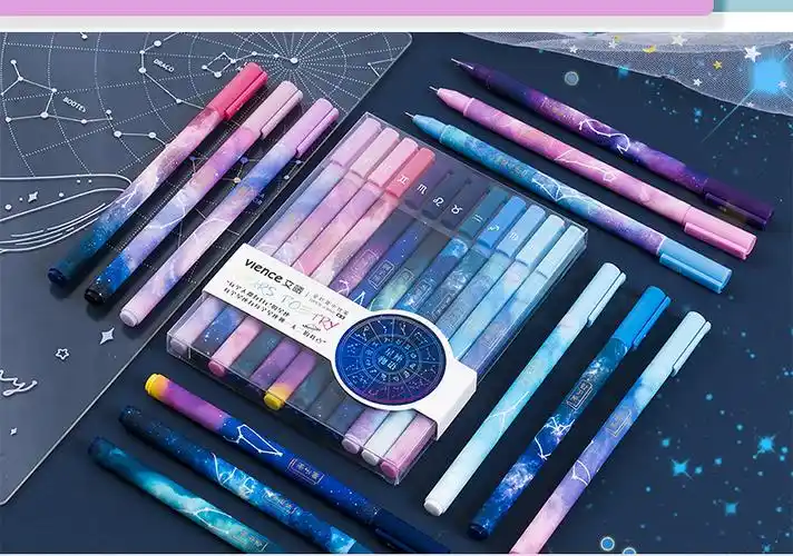十二星座中性笔学生用星空0.