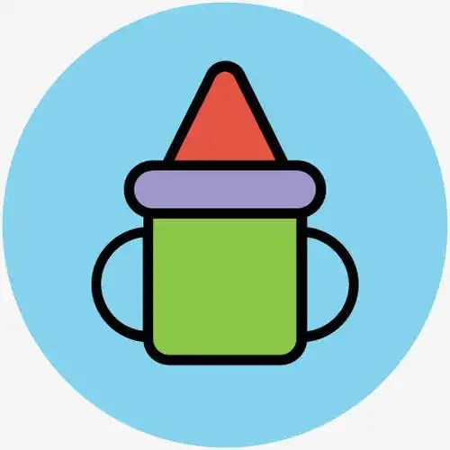 卡通婴儿用品图片可爱卡通图标矢