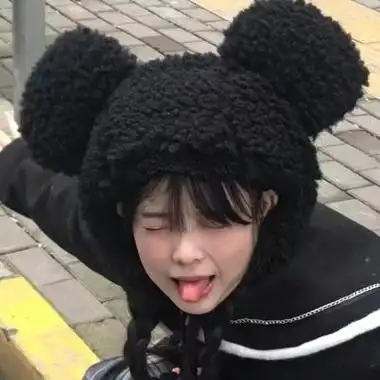 高清搞怪的憨憨头像沙雕女生图片