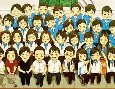 全班同学简笔画