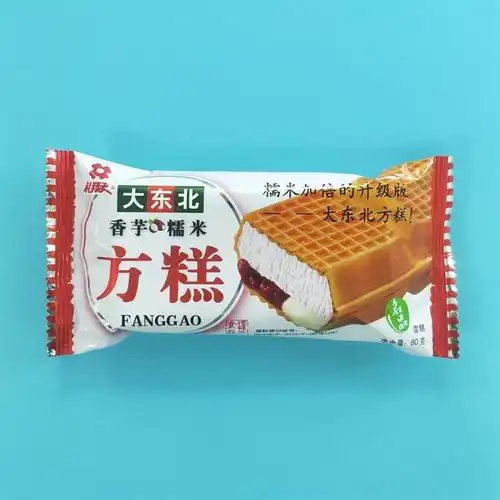 【】40支礼拜天红豆糯米方糕雪糕香芋花生糯米冰糕冰淇淋广东东思北