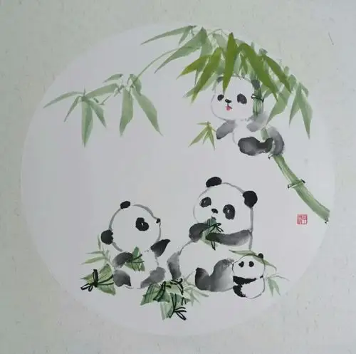 儿童学国画-弘扬民族文化 - 美篇